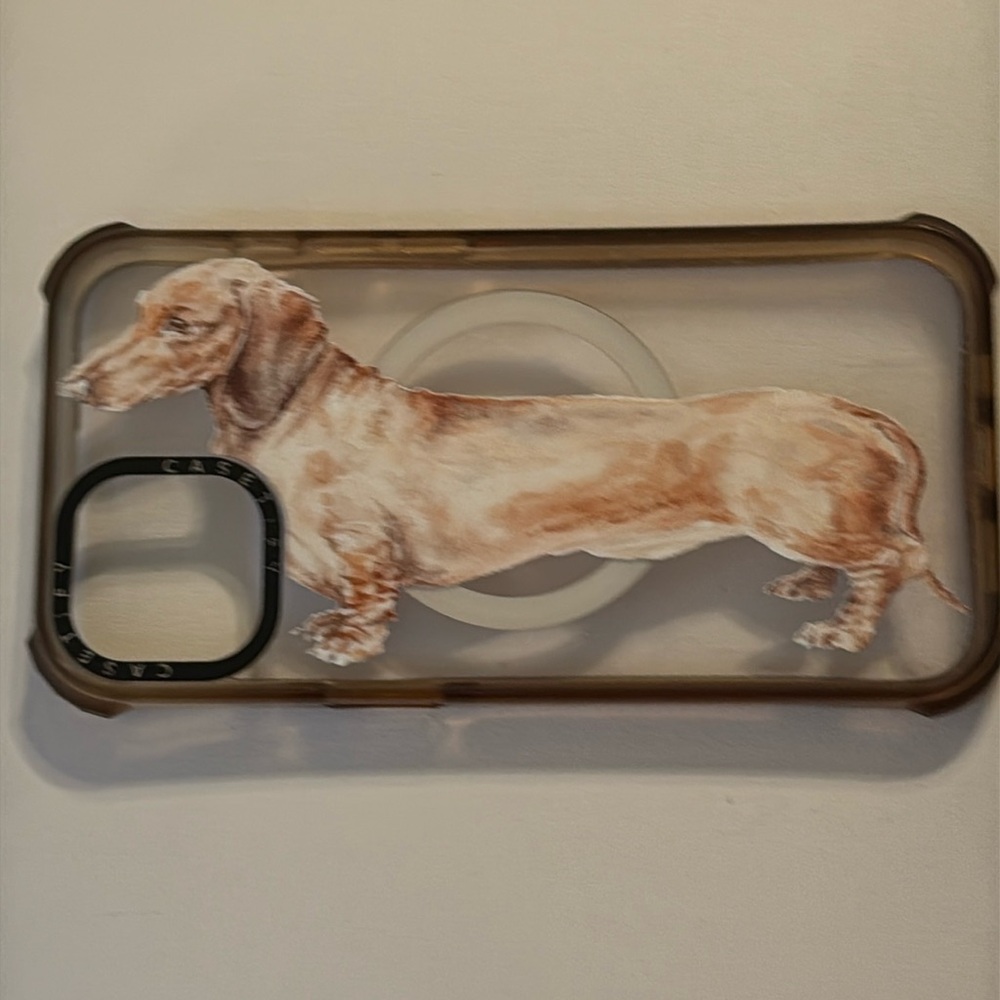 iPhone 13 Casetify case Dachshund